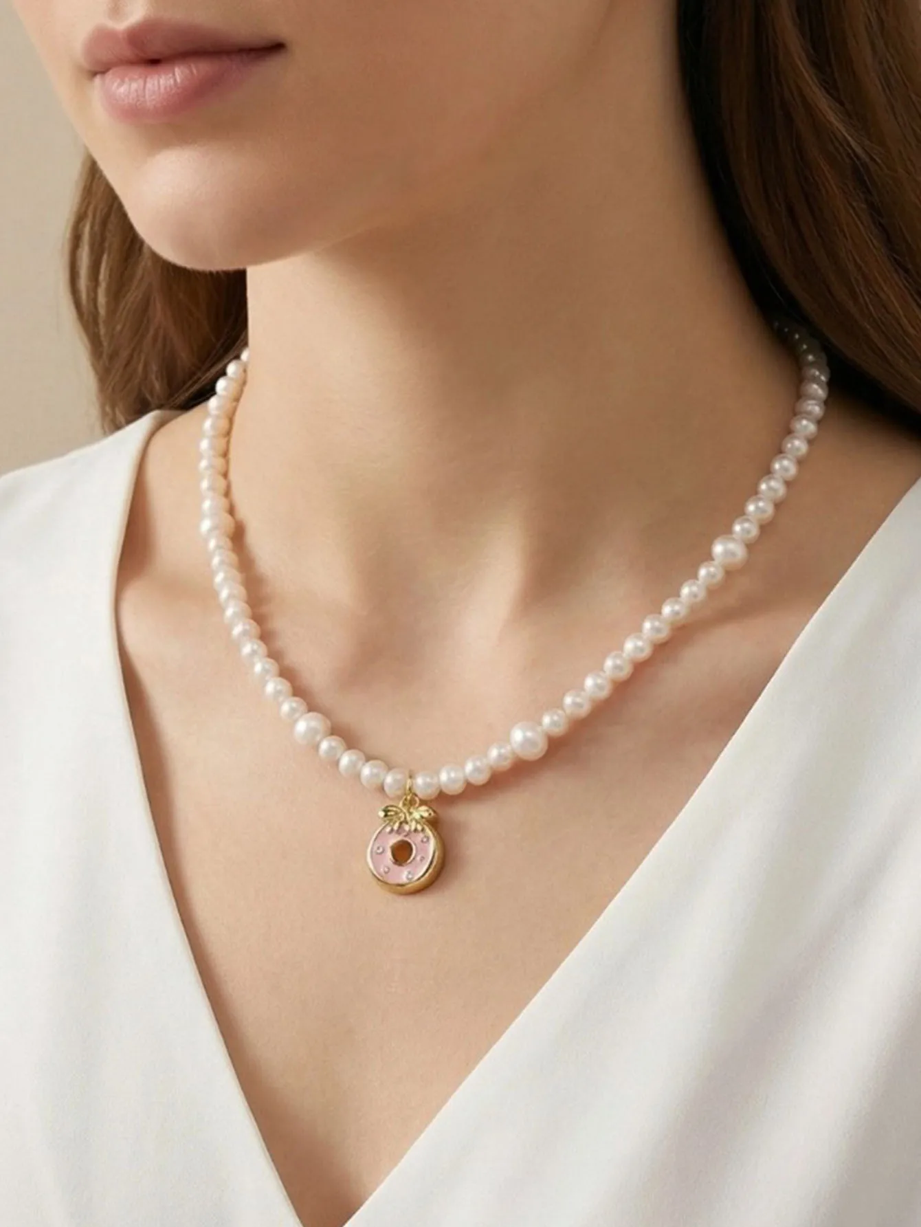 2026New1PCS handmade women's necklace freshwater pearl jewelry elegant women's accessories can be worn on various occasions
2026New1PCS handmade women's necklace freshwater pearl jewelry elegant women's accessories can be worn on various occasions