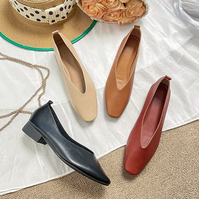 Casual Flats Female Retro Shoes Low Heeled Soft Soled Flat Woman Elegant Summer French Square Toe Green Mary Janes Cute
Casual Flats Female Retro Shoes Low Heeled Soft Soled Flat Woman Elegant Summer French Square Toe Green Mary Janes Cute