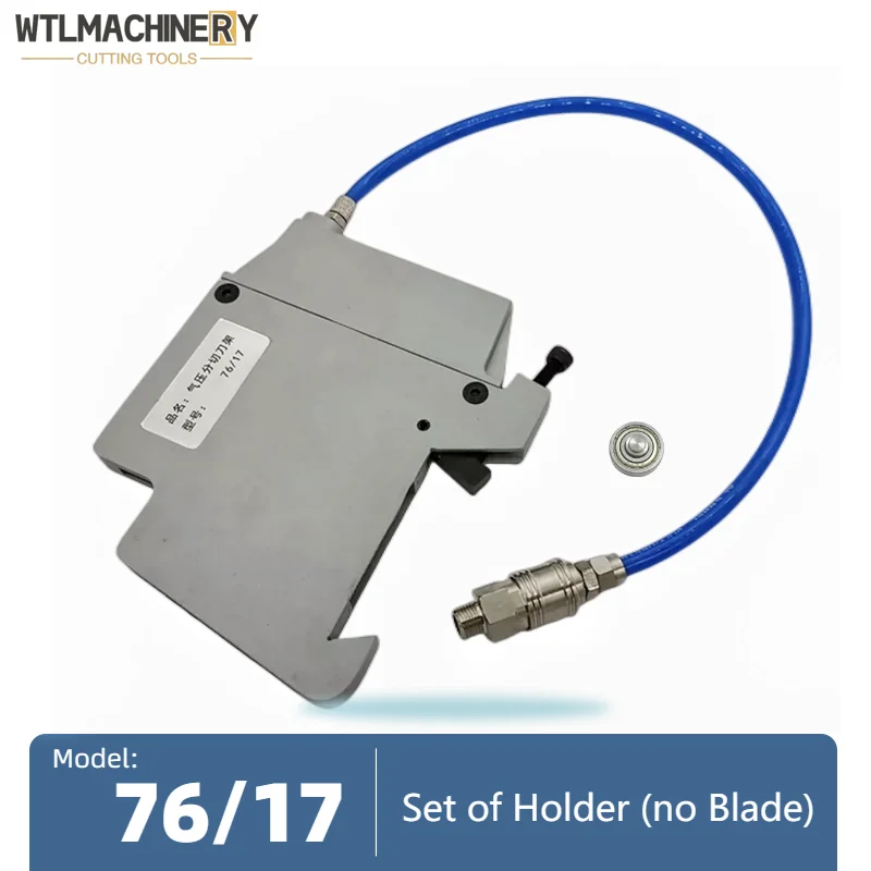 Резак Пневматический держатель круглого лезвия 76/17 Белый стальной круг Режущий нож Подставка (без лезвия) Режущие инструменты для резки
Резак Пневматический держатель круглого лезвия 76/17 Белый стальной круг Режущий нож Подставка (без лезвия) Режущие инструменты для резки