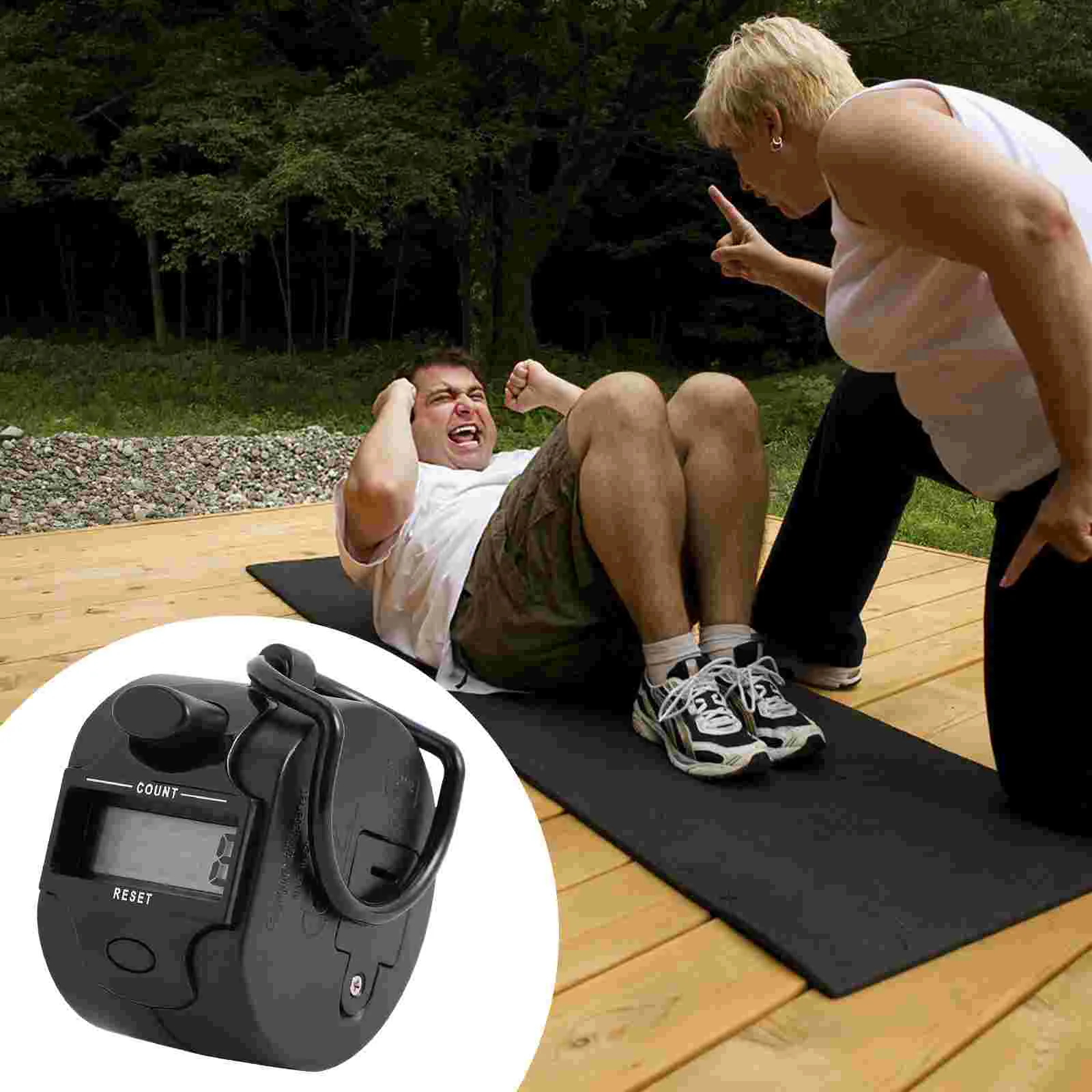 Sports Handheld Manual Counter Fitness Clicker Gadget Plastic Counting Recorder Pedometer
Sports Handheld Manual Counter Fitness Clicker Gadget Plastic Counting Recorder Pedometer