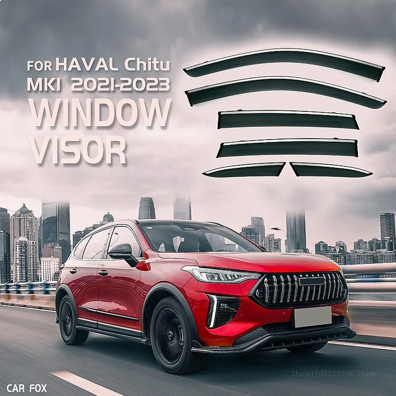 For HAVAL Jolion 2021+ Car Window Visor Rain Guard Awning Sun Shade Side Windshield Deflector Auto Accessories
For HAVAL Jolion 2021+ Car Window Visor Rain Guard Awning Sun Shade Side Windshield Deflector Auto Accessories