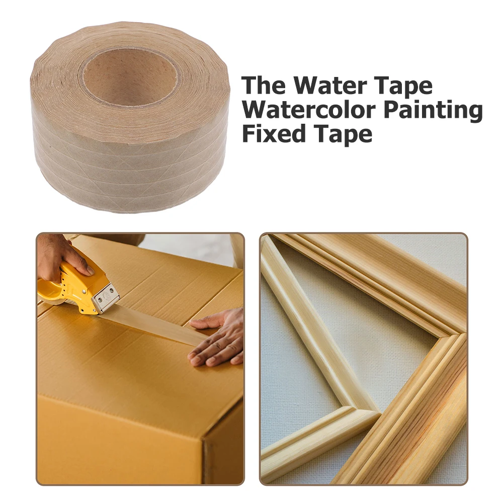 2 Rolls Water Activated Backing For Picture Framing Canvas Mounting Seal Packaging Supplies Paper Framing Carton Wrapping
2 Rolls Water Activated Backing For Picture Framing Canvas Mounting Seal Packaging Supplies Paper Framing Carton Wrapping