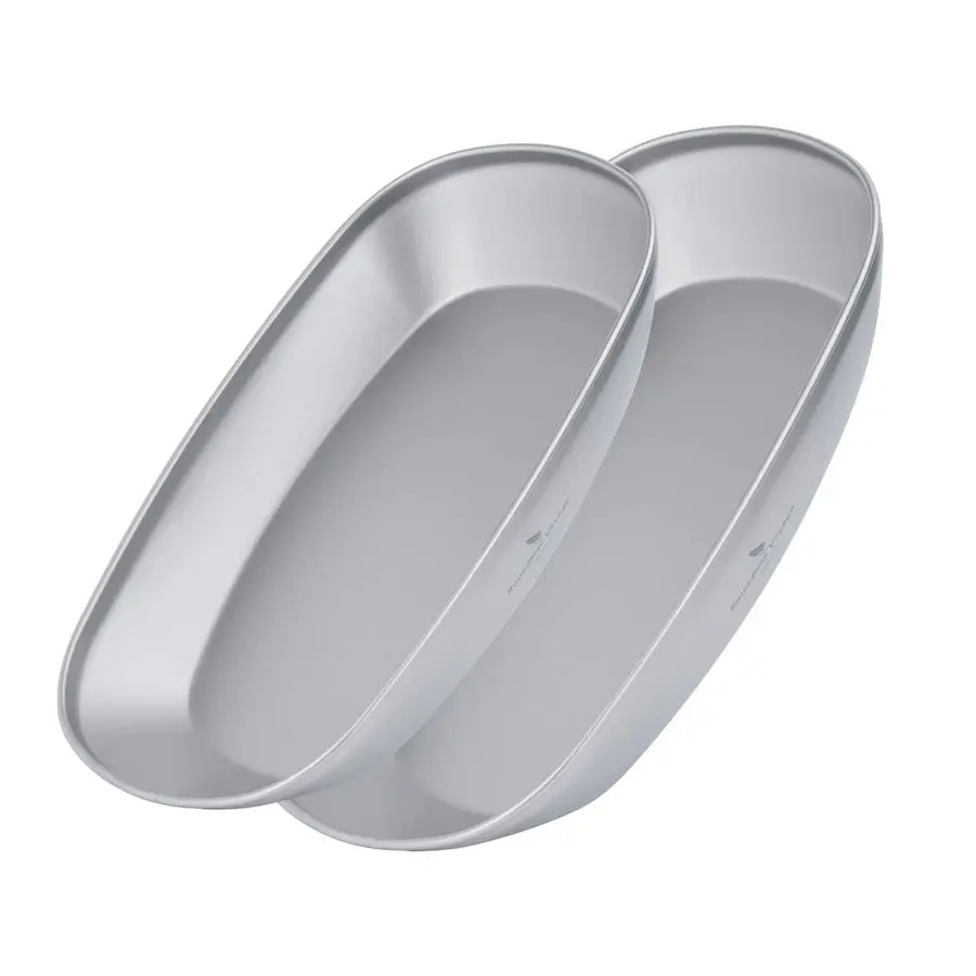 Reusable Titanium Pan Dinner Plate Ultralight Dish with Carry Bag Outdoor Camping Portable Tableware Pasta Salad Plate Dishwashe
Reusable Titanium Pan Dinner Plate Ultralight Dish with Carry Bag Outdoor Camping Portable Tableware Pasta Salad Plate Dishwashe