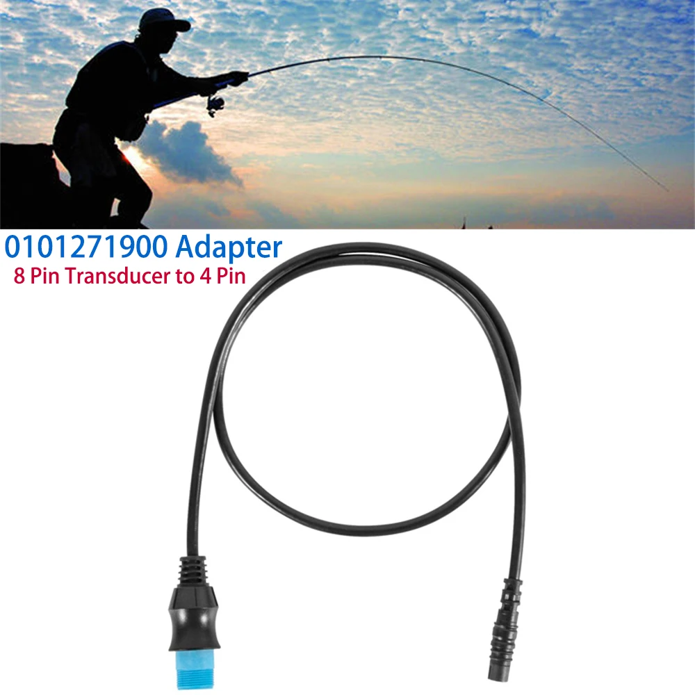 0101271900 8 Pins Transducer to 4-pin Sounder Adapter Cable for ECHOMAP Series for Striker Series Boat Accessories fishing Goods
0101271900 8 Pins Transducer to 4-pin Sounder Adapter Cable for ECHOMAP Series for Striker Series Boat Accessories fishing Goods
