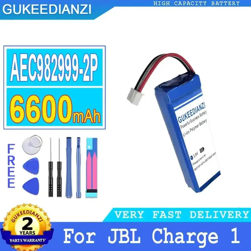 Легкий аккумулятор 6600 мАч AEC982999-2P для JBL Charge 1, стабильная зарядка, для портативной Bluetooth-колонки
Легкий аккумулятор 6600 мАч AEC982999-2P для JBL Charge 1, стабильная зарядка, для портативной Bluetooth-колонки