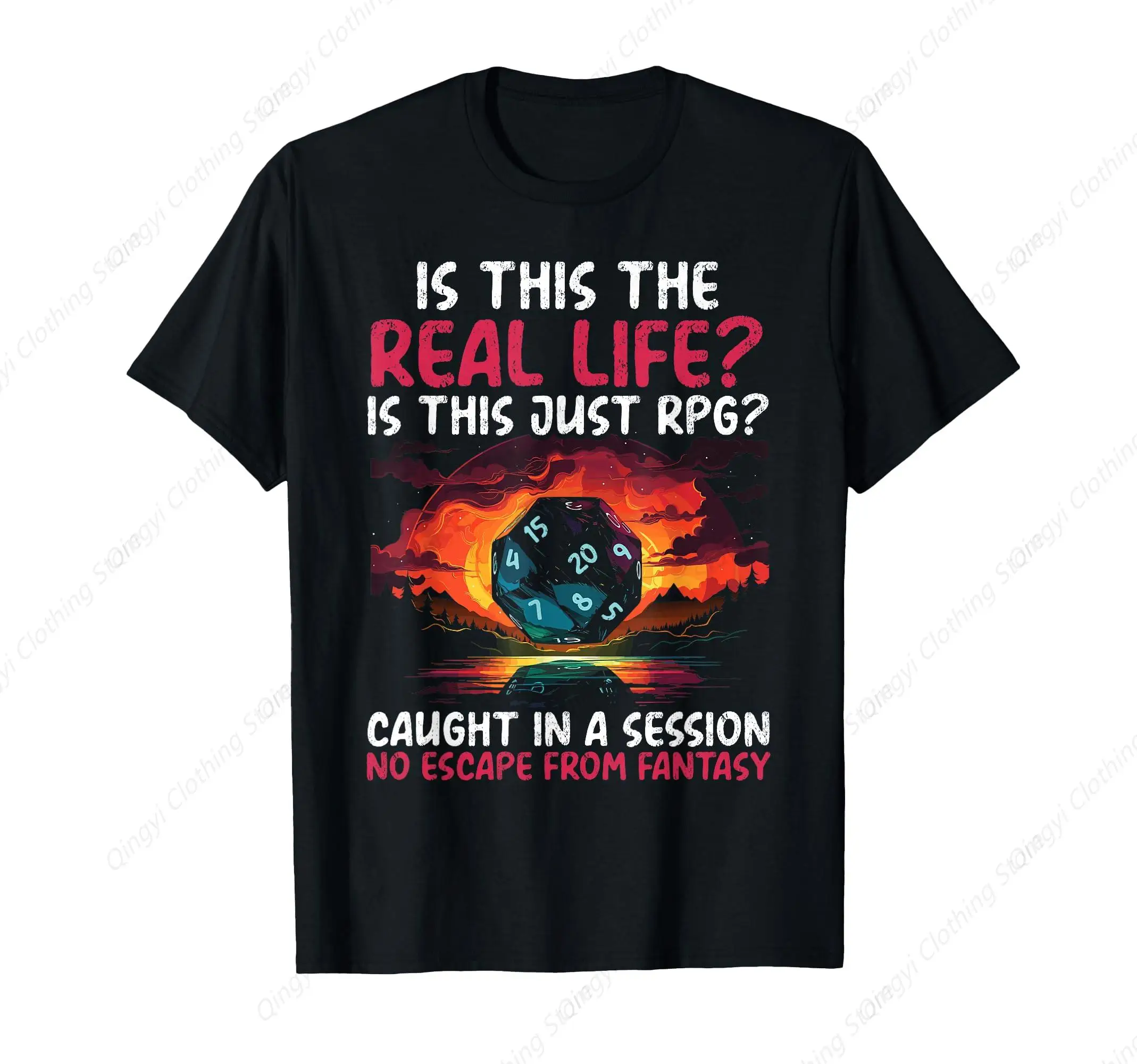 Role Playing Game RPG Master D20 Tabletop Funny RPG Gamer T-Shirt
Role Playing Game RPG Master D20 Tabletop Funny RPG Gamer T-Shirt