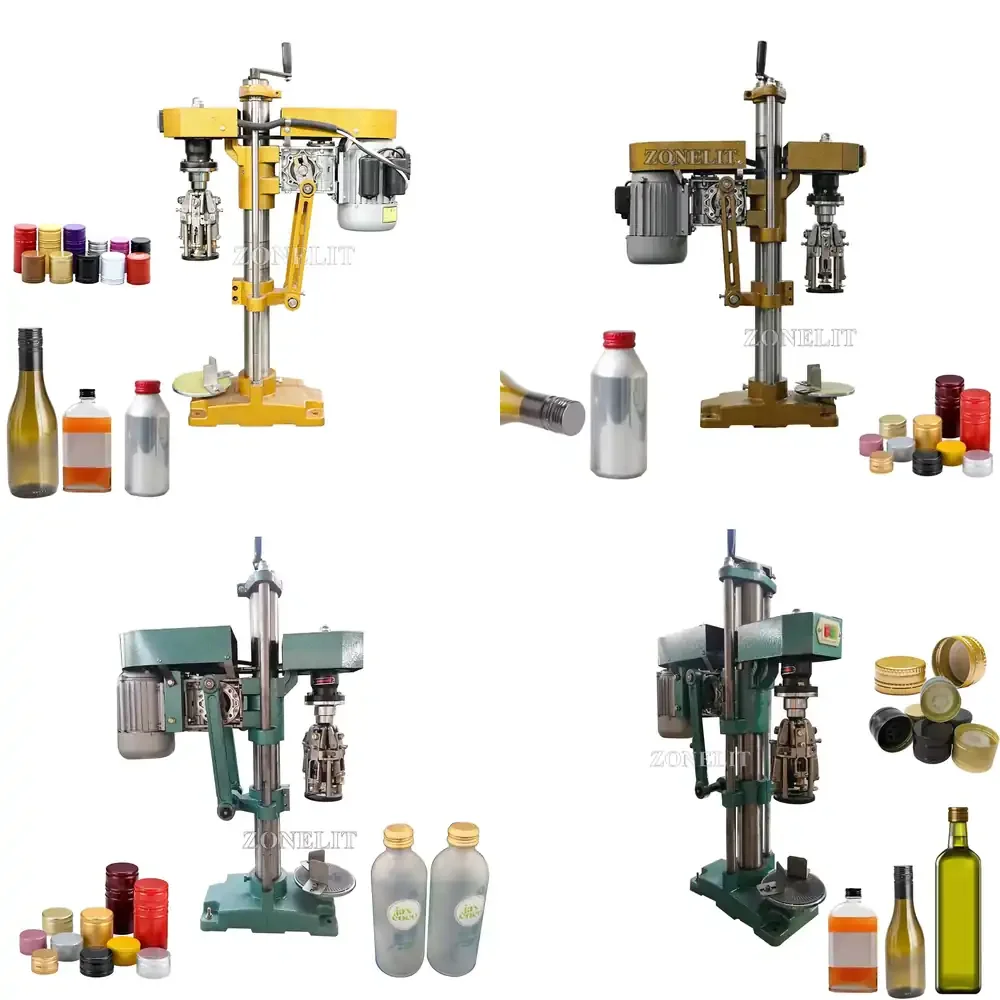 Desktop Semi Automatic Aluminum Twist off Ropp Capping Machine Bottle Cap Tightening Machine
Desktop Semi Automatic Aluminum Twist off Ropp Capping Machine Bottle Cap Tightening Machine