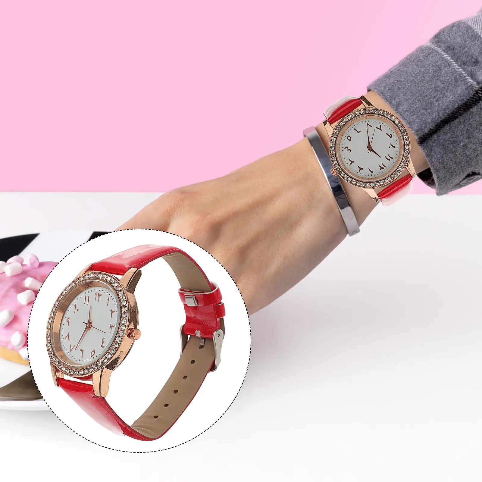 Женские часы с ремешком из искусственной кожи, модные, блестящие, с регулируемым ремешком, простой, элегантный, легкий дизайн для повседневной носки, деловых встреч, вечеринок и на каждый день.
Женские часы с ремешком из искусственной кожи, модные, блестящие, с регулируемым ремешком, простой, элегантный, легкий дизайн для повседневной носки, деловых встреч, вечеринок и на каждый день.