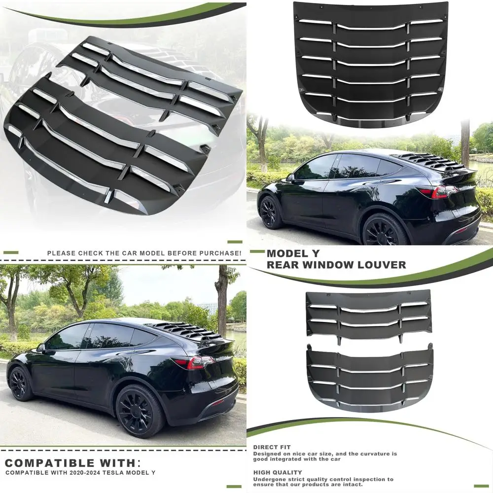 Жалюзи заднего стекла, совместимые с Tesla Model Y 2020-2024 гг., классический стиль, солнцезащитный козырек на заднее лобовое стекло, вентиляционная крышка, АБС-пластик (матовый)
Жалюзи заднего стекла, совместимые с Tesla Model Y 2020-2024 гг., классический стиль, солнцезащитный козырек на заднее лобовое стекло, вентиляционная крышка, АБС-пластик (матовый)