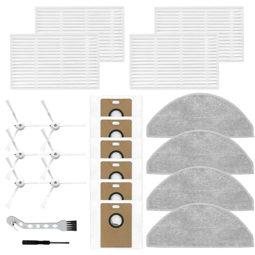 For Narwal For Freo S/ Filter Mop Cloth Bag Side Brush Kit Robot Vacuum Cleaner Replacement Accessories And Consumables
For Narwal For Freo S/ Filter Mop Cloth Bag Side Brush Kit Robot Vacuum Cleaner Replacement Accessories And Consumables