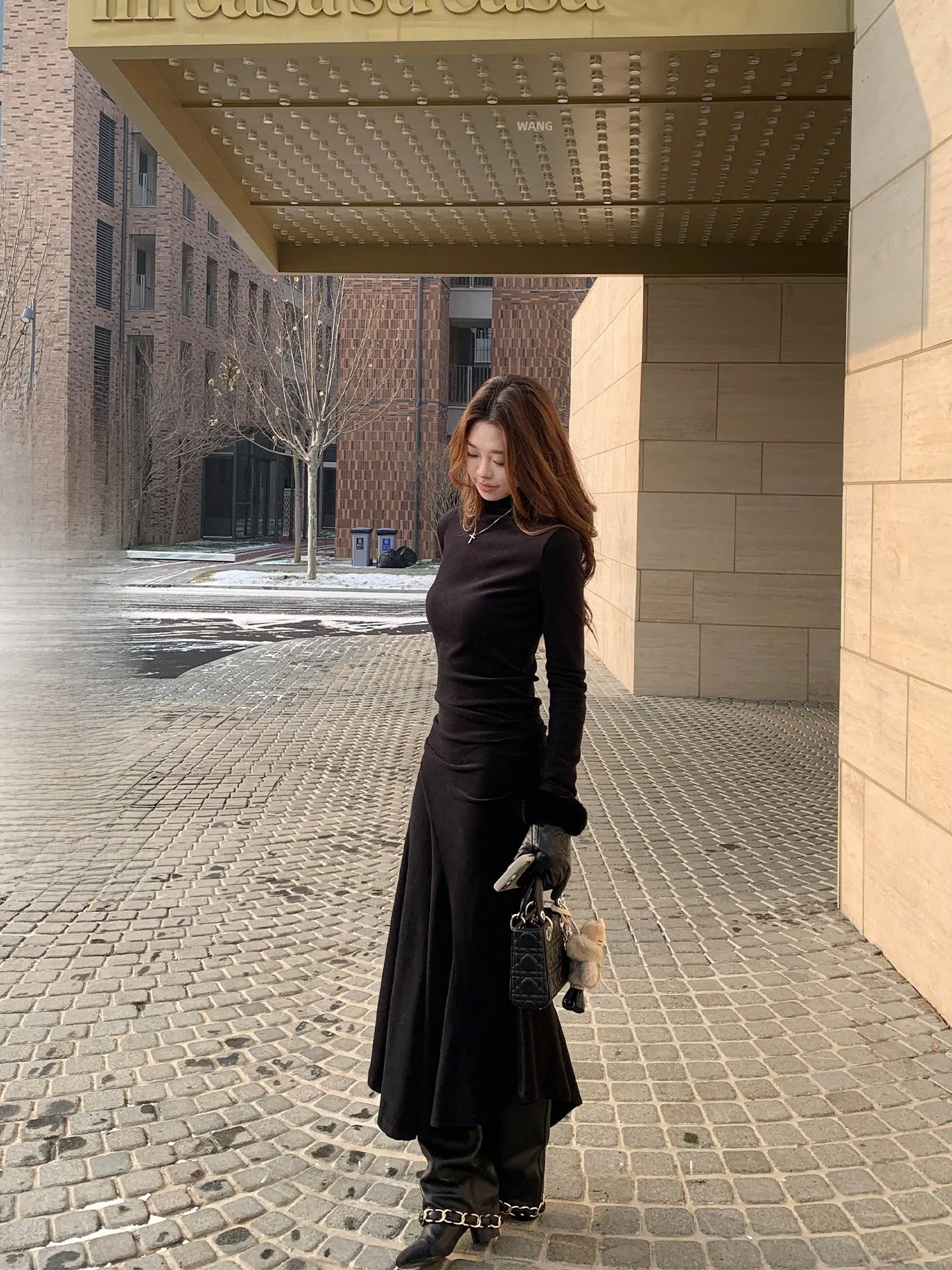 Xzichic Women's Velvet Sensation Fish Tail Dress Asymmetrical Base Layer Half High Collar Long Sleeve Casual Style Dress
Xzichic Women's Velvet Sensation Fish Tail Dress Asymmetrical Base Layer Half High Collar Long Sleeve Casual Style Dress