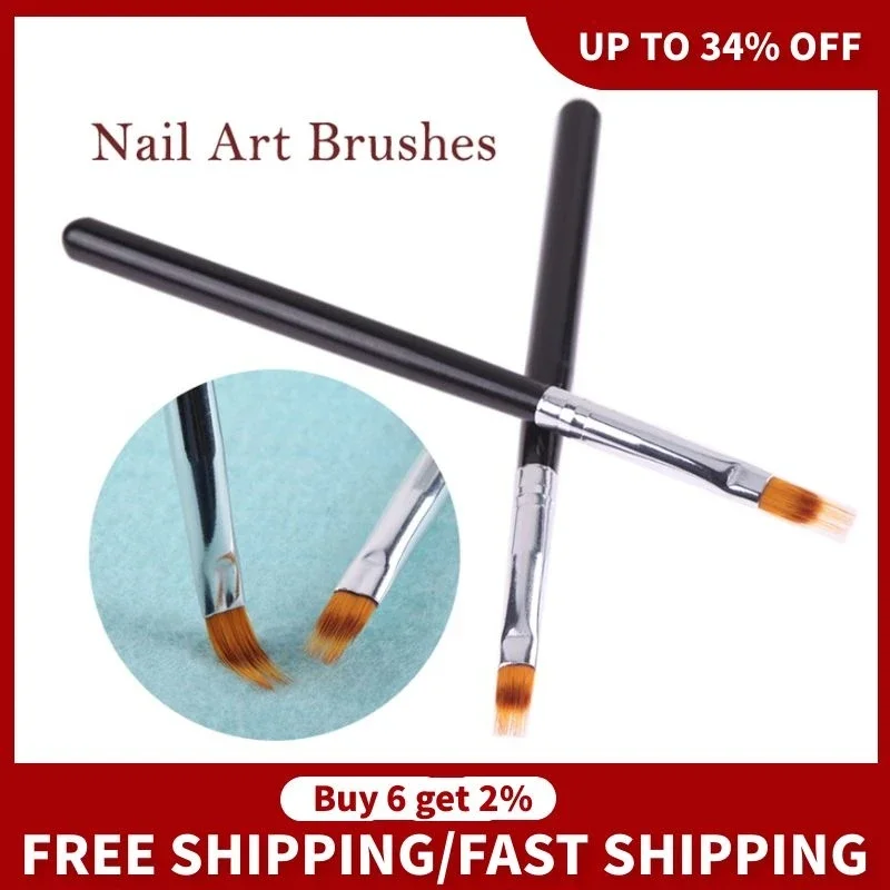 2Pcs Nail Art Gel Pen Brush Nylon Hair Ombre Brush Nail Art Brushes Soft Nails Manicure Tools For Gradient UV Gel Nail Pen
2Pcs Nail Art Gel Pen Brush Nylon Hair Ombre Brush Nail Art Brushes Soft Nails Manicure Tools For Gradient UV Gel Nail Pen