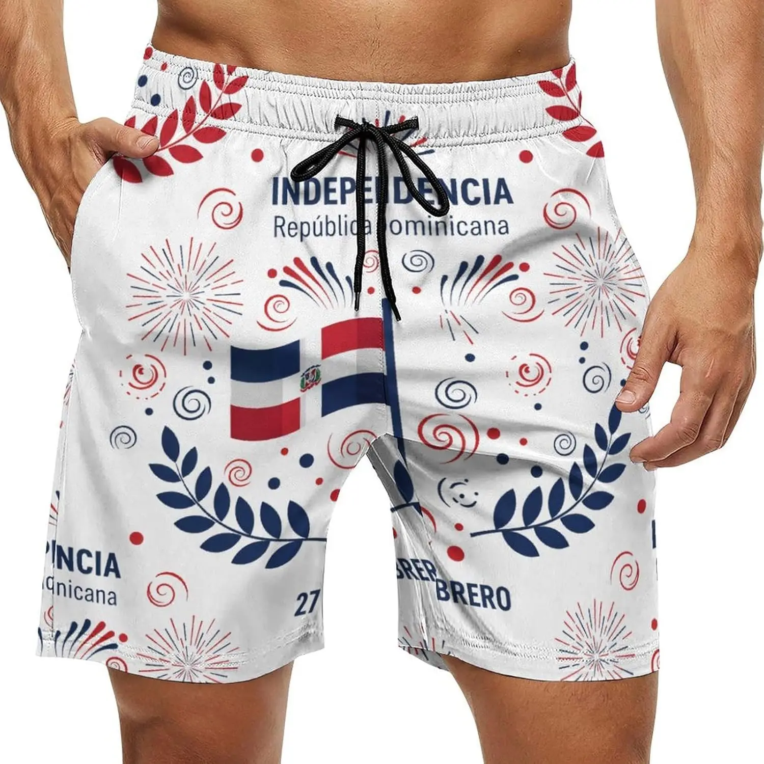 Adugen Origei Haiti Beach Shorts Casual Men's Swimming Trunks with Pockets Multisizes
Adugen Origei Haiti Beach Shorts Casual Men's Swimming Trunks with Pockets Multisizes