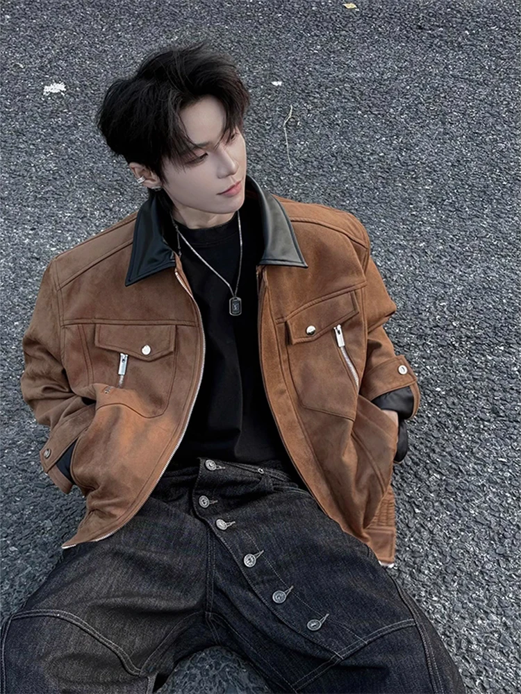 Винтажное шерстяное летное пальто Barn Sle с подкладкой на плечо, мужское лоскутное пальто из искусственной кожи, повседневная рабочая одежда, топ
Винтажное шерстяное летное пальто Barn Sle с подкладкой на плечо, мужское лоскутное пальто из искусственной кожи, повседневная рабочая одежда, топ