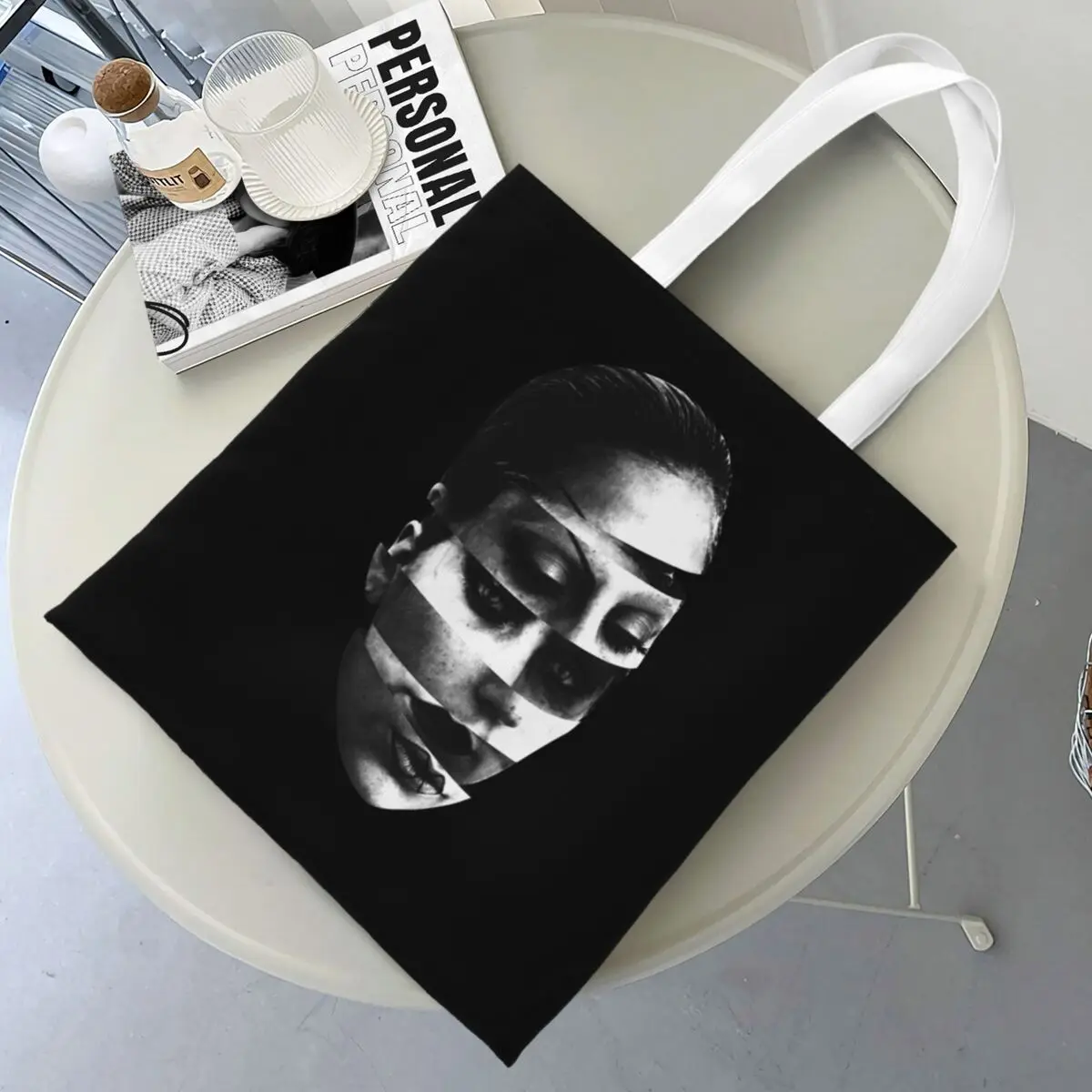 Women Men MAYHEM Lady Gaga Head Tote Bags Canvas Shopping Bag for Ladies Handbags
Women Men MAYHEM Lady Gaga Head Tote Bags Canvas Shopping Bag for Ladies Handbags
