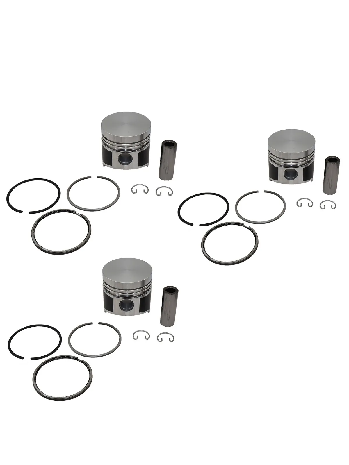 STD Piston Kits & Rings Set 88mm 129005-22080 for Yanmar 3TNV88 4TNV88 Engine (Pack of 3)
STD Piston Kits & Rings Set 88mm 129005-22080 for Yanmar 3TNV88 4TNV88 Engine (Pack of 3)