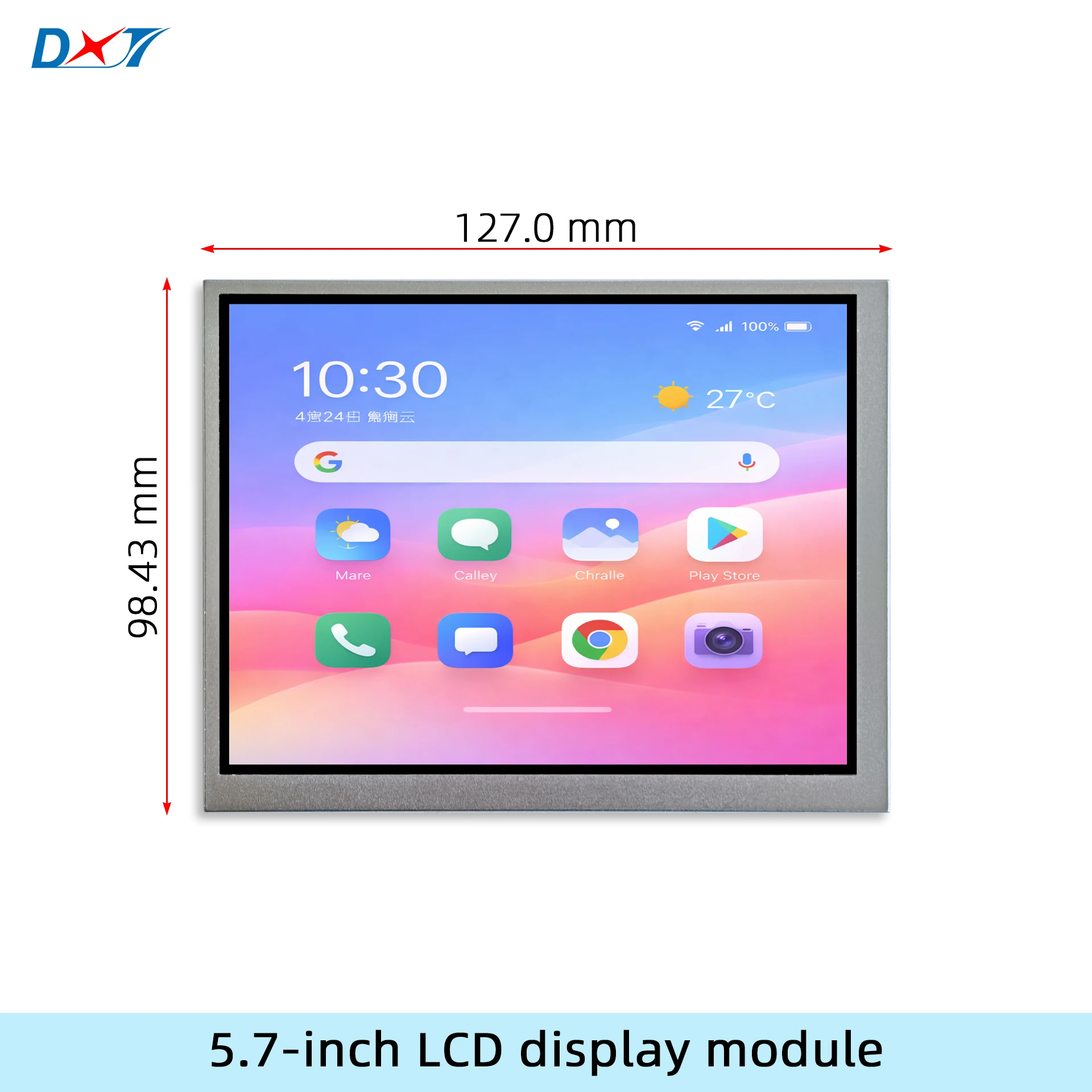 5.7-inch LCD display module, TFT LCD, 1000 lumens brightness, RGB interface, 640*480 resolution.
5.7-inch LCD display module, TFT LCD, 1000 lumens brightness, RGB interface, 640*480 resolution.