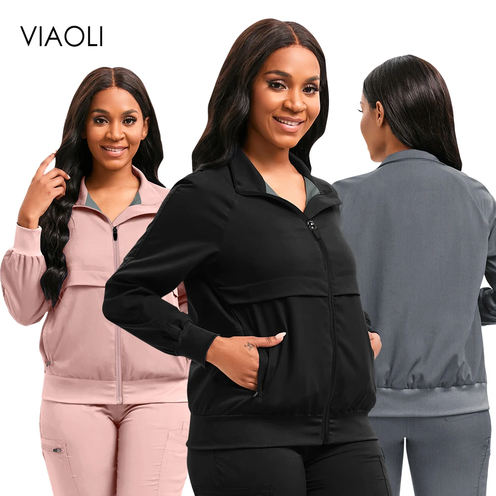 Long Sleeve Health Service Nursing Coat Autumn Winter Fashionable Designs Medical Hospital Nurse Uniform Womens Scrub Set Jacket
Long Sleeve Health Service Nursing Coat Autumn Winter Fashionable Designs Medical Hospital Nurse Uniform Womens Scrub Set Jacket