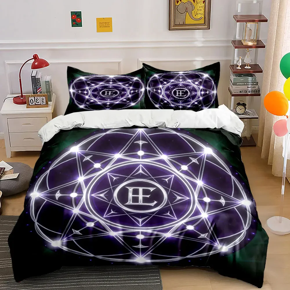 "Magical Geometry Design Set" Soft Comfortable Duvet Cover Bedding Set Included 1*Duvet Cover & 2*Pillowcases, gift
"Magical Geometry Design Set" Soft Comfortable Duvet Cover Bedding Set Included 1*Duvet Cover & 2*Pillowcases, gift