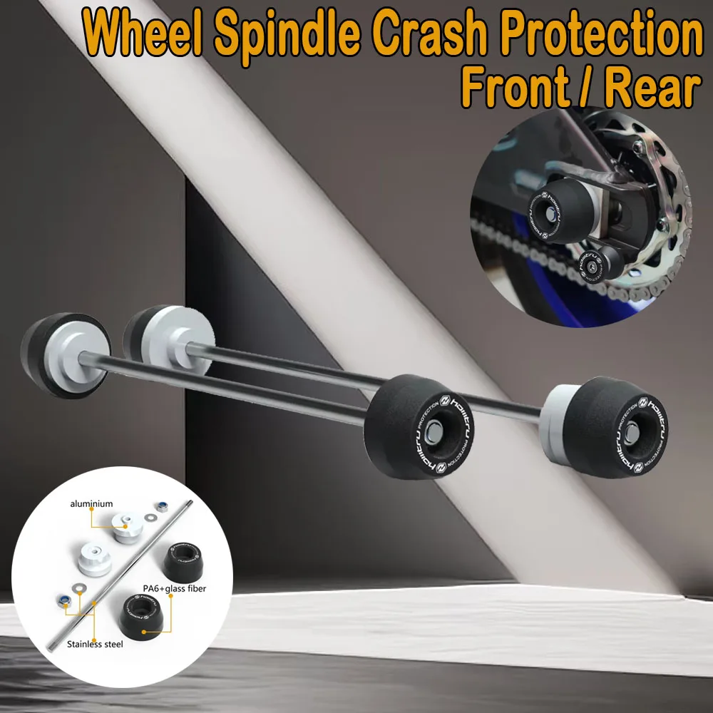 Front Rear wheel Spindle Crash Protection For Triumph Tiger 850 Sport / Tiger 900 GT Rally Pro / 2020-2023
Front Rear wheel Spindle Crash Protection For Triumph Tiger 850 Sport / Tiger 900 GT Rally Pro / 2020-2023
