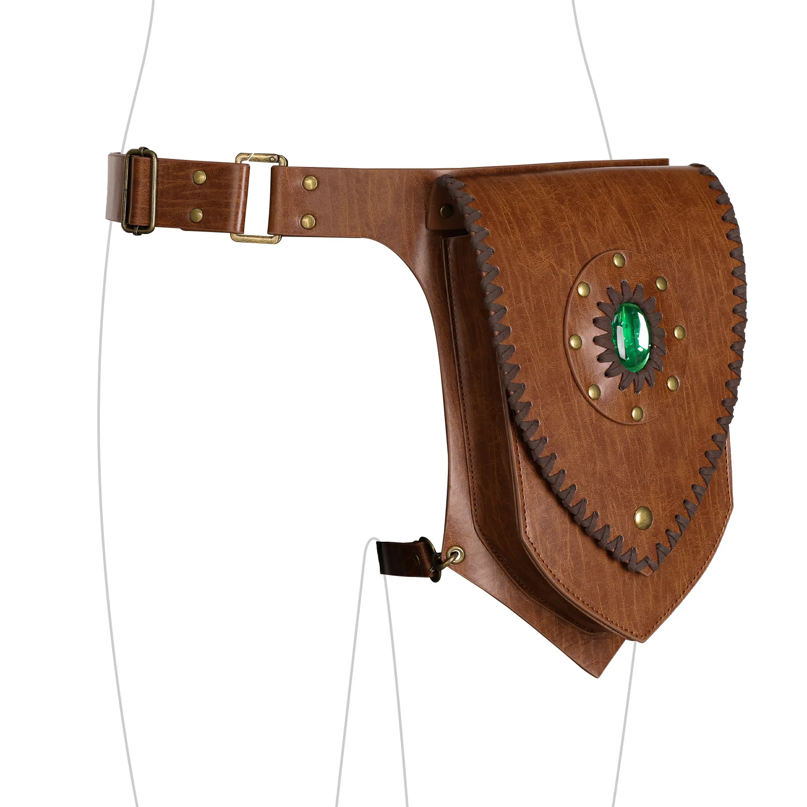 Средневековая карманная сумка для ног в стиле панк, мотоциклетная рыцарская сумка, мужская и женская уличная поясная сумка из искусственной кожи, поясная сумка
Средневековая карманная сумка для ног в стиле панк, мотоциклетная рыцарская сумка, мужская и женская уличная поясная сумка из искусственной кожи, поясная сумка