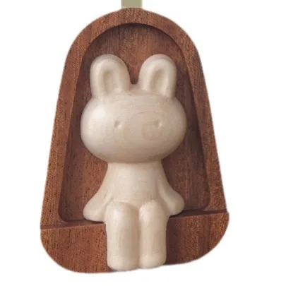 Rabbit hut wall clock, solid wood silent pendulum clock creative cute living room children's room wall, decorative clock
Rabbit hut wall clock, solid wood silent pendulum clock creative cute living room children's room wall, decorative clock