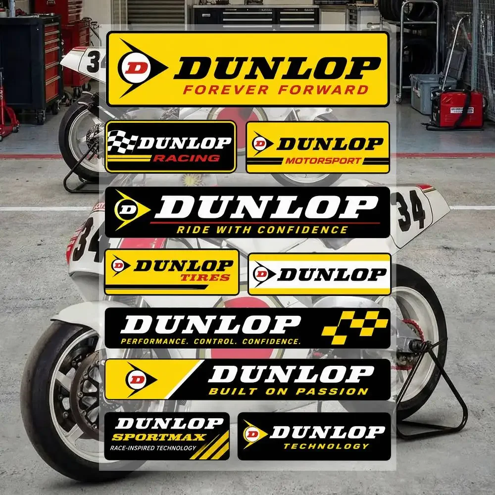 Dunlop Waterproof Vinyl Stickers for Car Motorcycle Bike Skateboard Laptop Bottle Phone
Dunlop Waterproof Vinyl Stickers for Car Motorcycle Bike Skateboard Laptop Bottle Phone