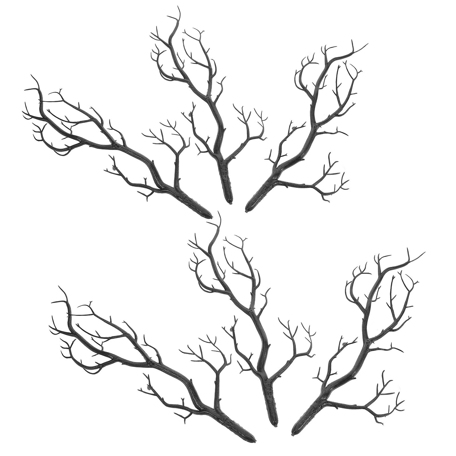 6 Pcs Halloween Coral Dead Branches Artificial Twigs Ornaments Faux for Vase Fake Tree Black Decor
6 Pcs Halloween Coral Dead Branches Artificial Twigs Ornaments Faux for Vase Fake Tree Black Decor