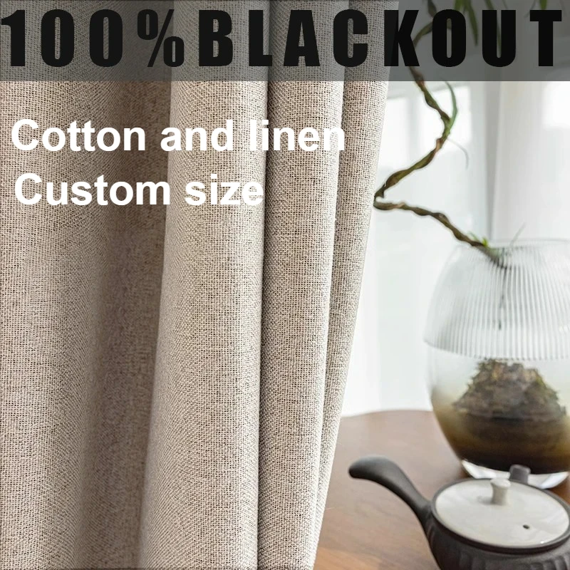 100% Blackout Curtains for For Living Room Bedroom Window Thermal Insulated Blinds Hotel Curtain Blind Thick Drap Custom Made
100% Blackout Curtains for For Living Room Bedroom Window Thermal Insulated Blinds Hotel Curtain Blind Thick Drap Custom Made