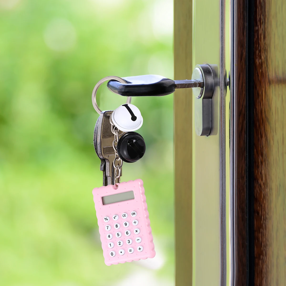 2Pcs Keychain Portable Mini Electronic PVC Key Ring Shaped Calculator Durable Office Creative Gifts 
2Pcs Keychain Portable Mini Electronic PVC Key Ring Shaped Calculator Durable Office Creative Gifts