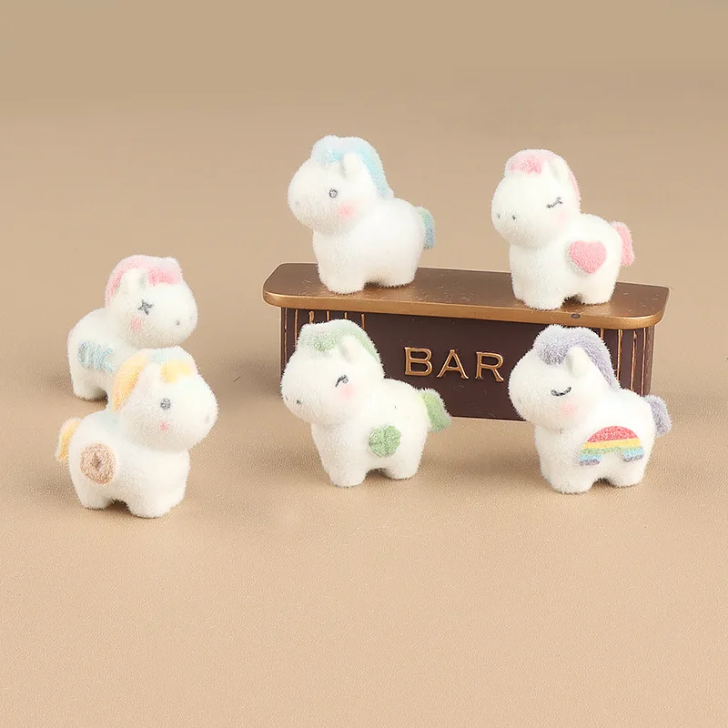 6Pcs Fluffy Cute Little Horse DIY Pendant Keychain Hanging Material, Instant Wealth Car Ornament Decoration
6Pcs Fluffy Cute Little Horse DIY Pendant Keychain Hanging Material, Instant Wealth Car Ornament Decoration