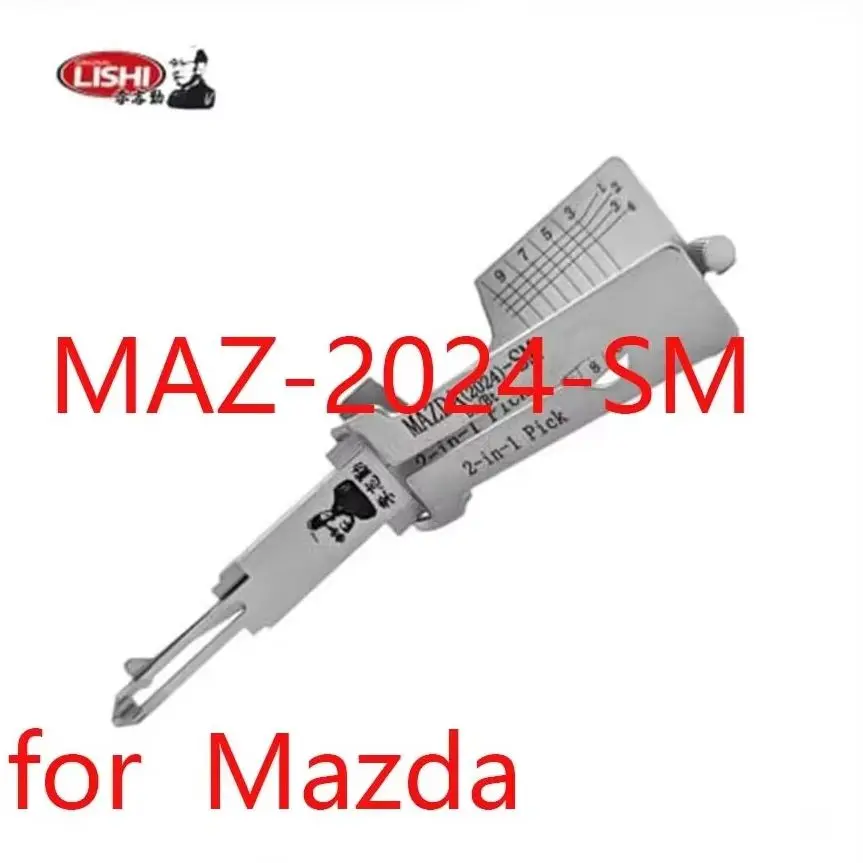 2026 Lishi 2-in-1 Pick/Decoder Locksmith Tool for 2023+ Mazda CX-30 Cutout No Damage New Model Auto Lock Picking & Code Decoding
2026 Lishi 2-in-1 Pick/Decoder Locksmith Tool for 2023+ Mazda CX-30 Cutout No Damage New Model Auto Lock Picking & Code Decoding
