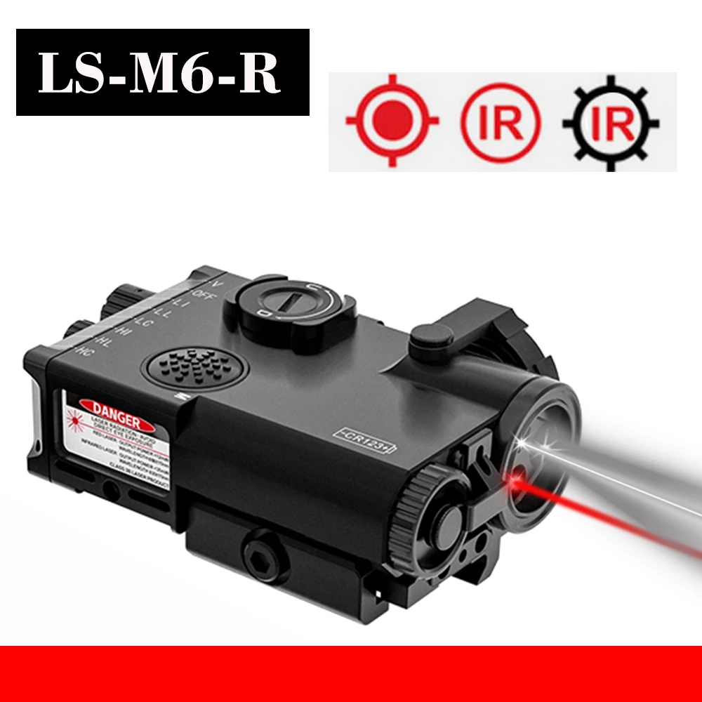 Used Full Power Laserspeed LS-M6 Red Visible & Infrared Aiming Laser beam + IR laser illuminator
Used Full Power Laserspeed LS-M6 Red Visible & Infrared Aiming Laser beam + IR laser illuminator