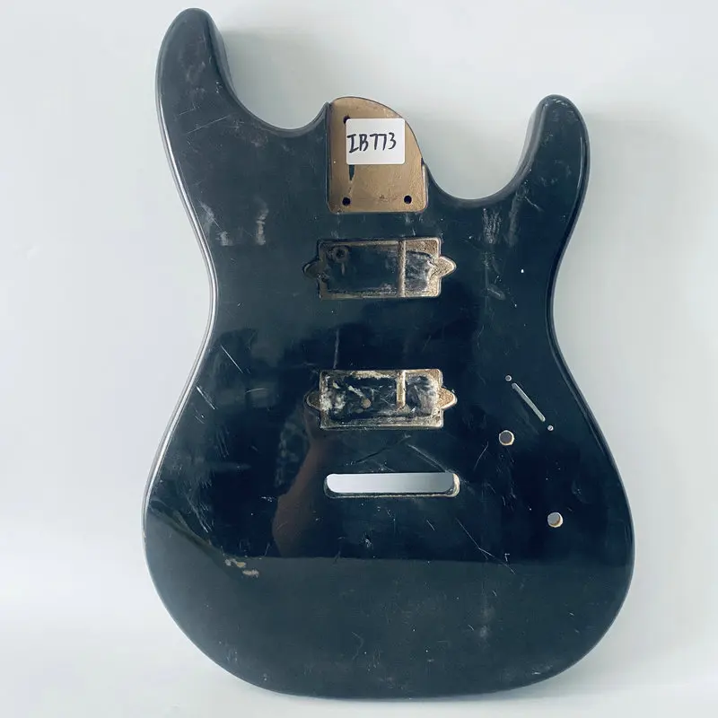 IB773 ST Guitar Body Black Color Semi Finishing 6 String Electric Guitar DIY Replace Parts with Damages Right Hand
IB773 ST Guitar Body Black Color Semi Finishing 6 String Electric Guitar DIY Replace Parts with Damages Right Hand