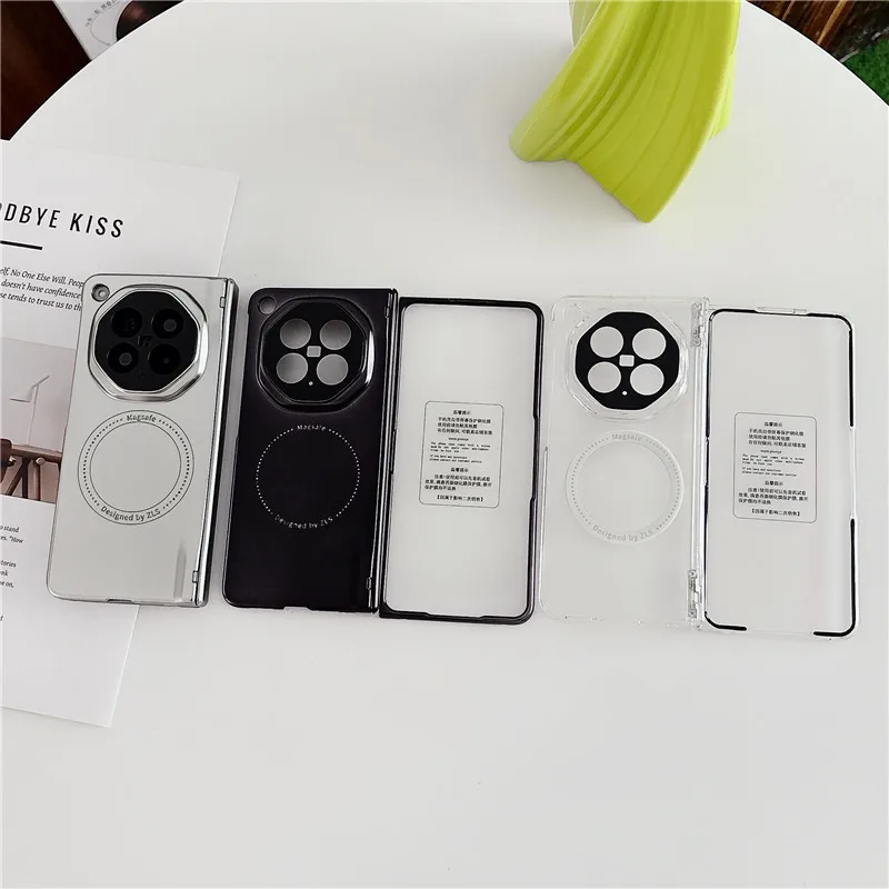 Plating Phone Case For OPPO Find N6 Front Protection Film PC Hard Shell Magnetic Wireless Charger Hinge Back Cover
Plating Phone Case For OPPO Find N6 Front Protection Film PC Hard Shell Magnetic Wireless Charger Hinge Back Cover