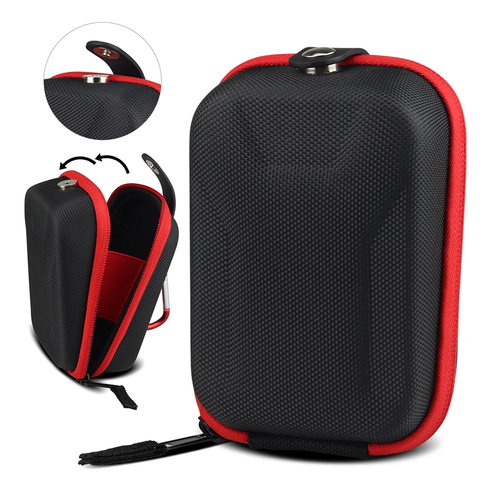Red Black Hard Shell Storage Bag For Golf Rangefinder Shockproof Waterproof EVA Case With Magnetic Snap Belt Clip Outdoor Gear
Red Black Hard Shell Storage Bag For Golf Rangefinder Shockproof Waterproof EVA Case With Magnetic Snap Belt Clip Outdoor Gear