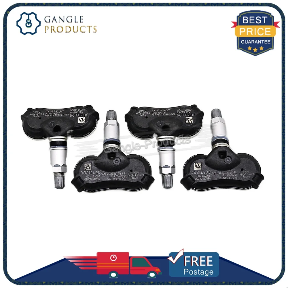 4PCS 42607-0C050 42607-0C030 TPMS SENSOR For 2008-2017 TOYOTA SEQUOIA SIENNA TUNDRA TPMS Car Tyre Pressure Monitor Sensor 315MHZ
4PCS 42607-0C050 42607-0C030 TPMS SENSOR For 2008-2017 TOYOTA SEQUOIA SIENNA TUNDRA TPMS Car Tyre Pressure Monitor Sensor 315MHZ
