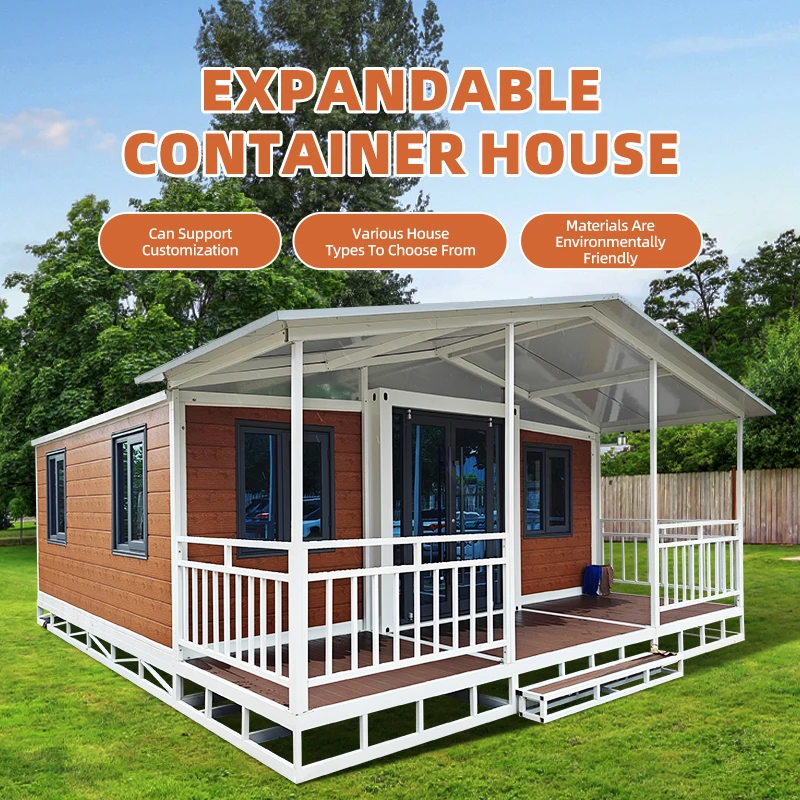 Ready-made prefabricated 20-foot and 40-foot foldable expandable two-bedroom prefabricated container homes portable
Ready-made prefabricated 20-foot and 40-foot foldable expandable two-bedroom prefabricated container homes portable