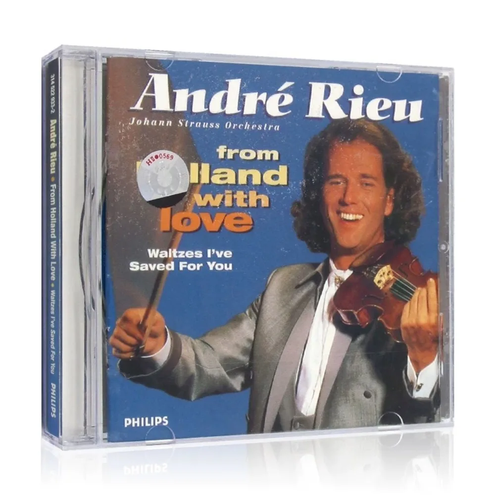 André Rieu "From Holland with Love" CD - Romantic Violin Classical Music Album
André Rieu "From Holland with Love" CD - Romantic Violin Classical Music Album