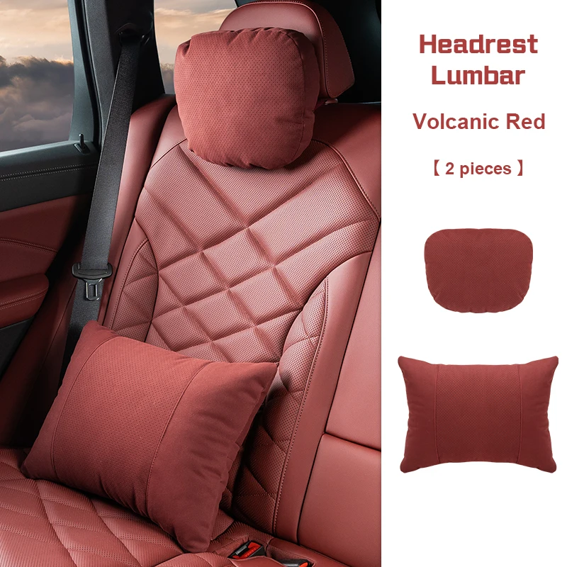 Breathable Suede Car Neck Pillow Lumbar Support For Maserati Quattroporte Spyder Levante Coupe GranT Seat Backrest Waist Cushion
Breathable Suede Car Neck Pillow Lumbar Support For Maserati Quattroporte Spyder Levante Coupe GranT Seat Backrest Waist Cushion