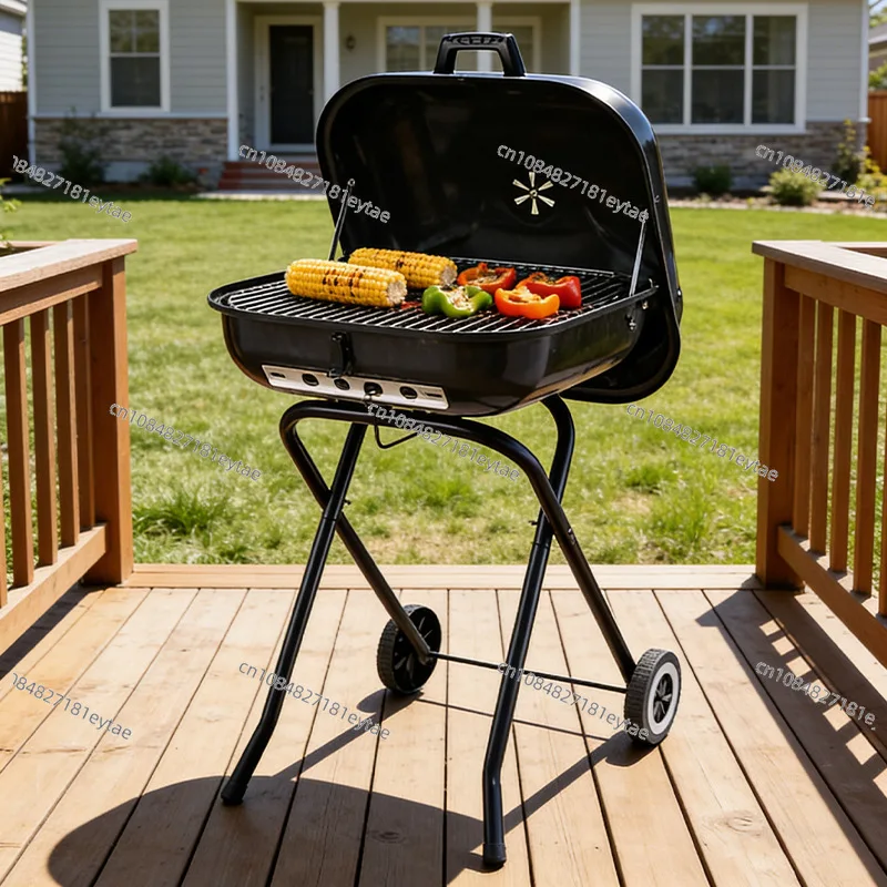 18 Inch Folding Portable American BBQ Grill for Outdoor Camping Garden Patio Burger Stove
18 Inch Folding Portable American BBQ Grill for Outdoor Camping Garden Patio Burger Stove