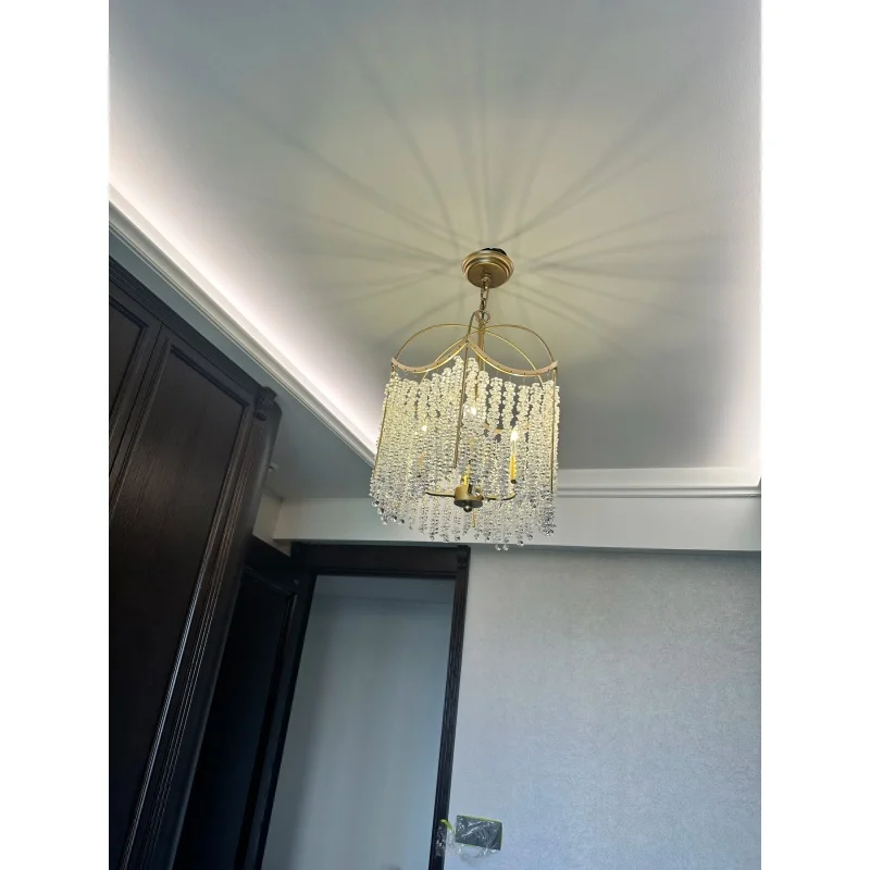 American Crystal Chandelier Bedroom Room Lamp French Light Luxury Villa Retro Designer Tassel Crystal Restaurant Lamp
American Crystal Chandelier Bedroom Room Lamp French Light Luxury Villa Retro Designer Tassel Crystal Restaurant Lamp