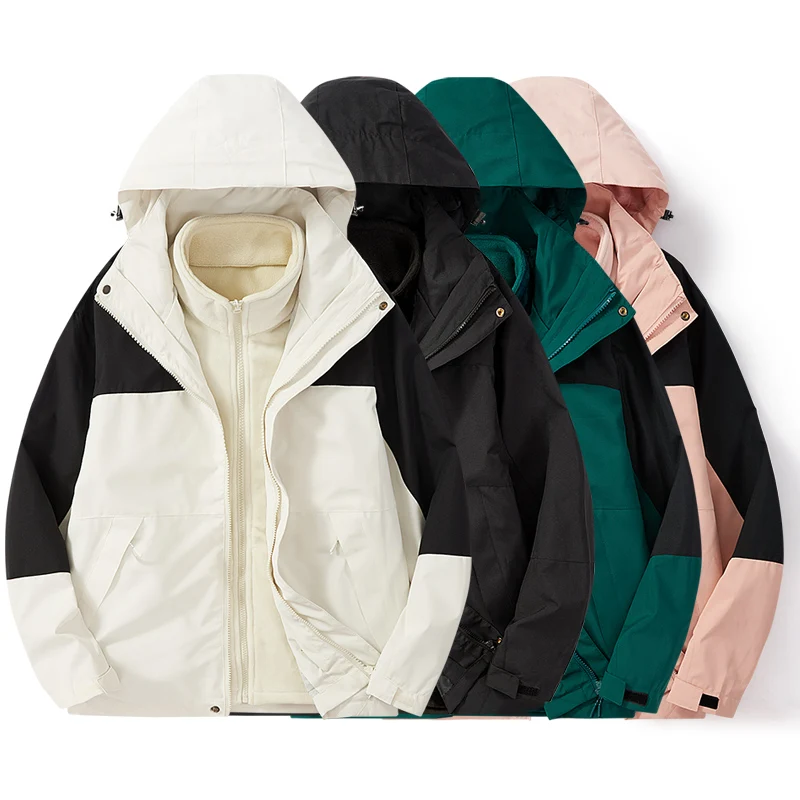 2 Pieces Sets Windproof Hiking Jacket for Men Autumn Winter Warm Male Windbreaker Outdoor Waterproof Trekking Camping Clothing
2 Pieces Sets Windproof Hiking Jacket for Men Autumn Winter Warm Male Windbreaker Outdoor Waterproof Trekking Camping Clothing