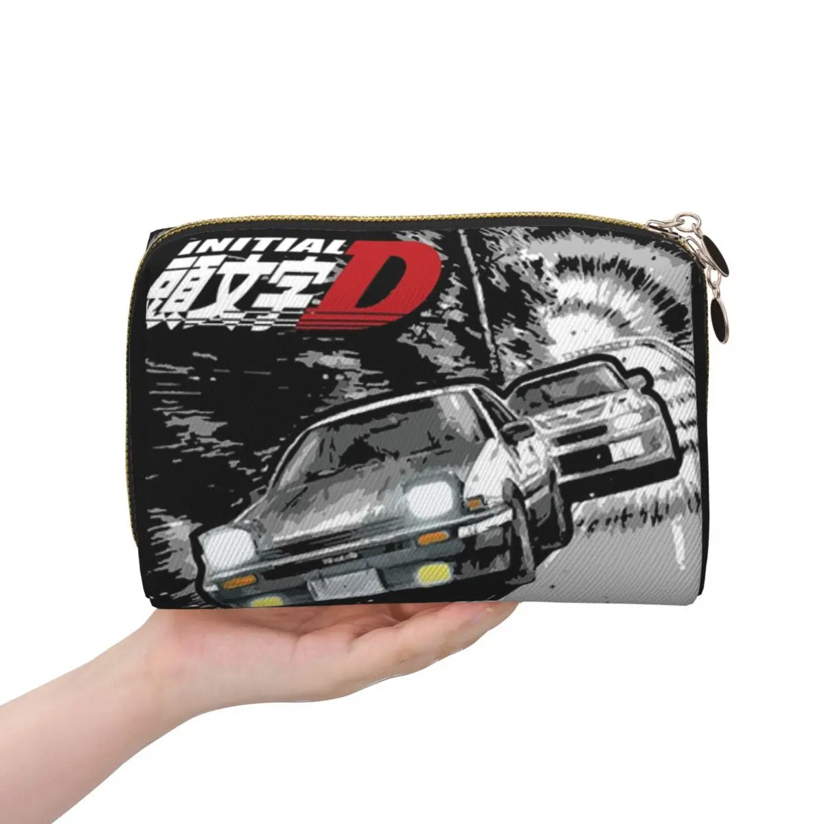 Initial D - Mountain Drift Racing AE86 Женская косметичка Дорожный органайзер для макияжа Чехол для хранения туалетных принадлежностей Dopp Kit Case
Initial D - Mountain Drift Racing AE86 Женская косметичка Дорожный органайзер для макияжа Чехол для хранения туалетных принадлежностей Dopp Kit Case