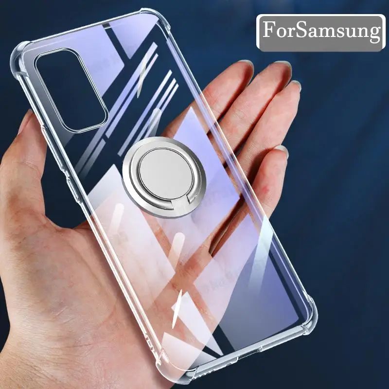 For Samsung S22 S21 Ultra Clear Shockproof Phone Case For Galaxy S23 FE S24 Ultra Note 20 S10 5G S9 Plus S23 Ring Stand Cover
For Samsung S22 S21 Ultra Clear Shockproof Phone Case For Galaxy S23 FE S24 Ultra Note 20 S10 5G S9 Plus S23 Ring Stand Cover