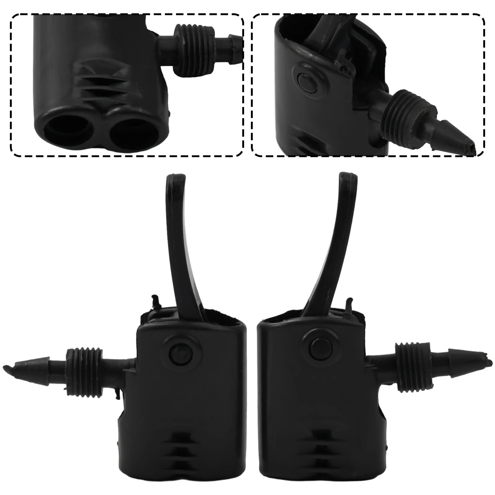 Adapter Pump Nozzle Bicycle Dual Head Parts Pumping Accessories Bike Floor Pump High Quality Material Practical
Adapter Pump Nozzle Bicycle Dual Head Parts Pumping Accessories Bike Floor Pump High Quality Material Practical
