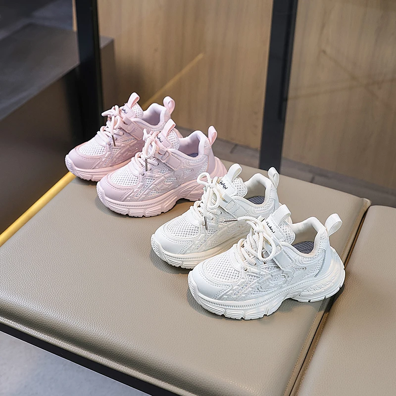 Fashion New Girls School Sneaker Versatile Children Tennis Shoes Breathable Mesh Non-slip Kids Causal Running Chunky Sneakers
Fashion New Girls School Sneaker Versatile Children Tennis Shoes Breathable Mesh Non-slip Kids Causal Running Chunky Sneakers