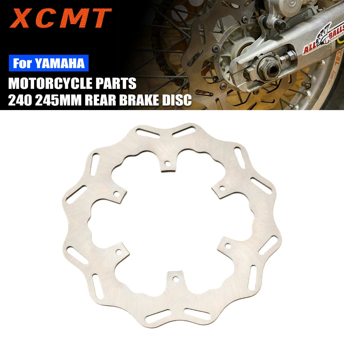 Off Road Motorcycle Accessories 240mm 245mm Rear Brake Disc For YAMAHA YZ125 250 250F 250FX 450F 450FX WR250F 450F 2002-2021
Off Road Motorcycle Accessories 240mm 245mm Rear Brake Disc For YAMAHA YZ125 250 250F 250FX 450F 450FX WR250F 450F 2002-2021