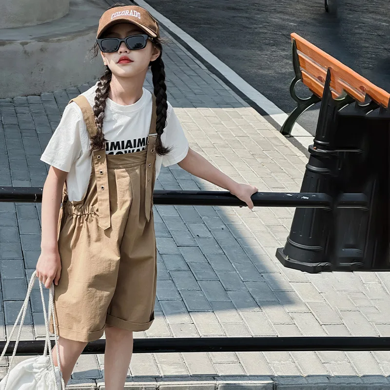Baby Girl Clothes Suit New Two-piece Chic Girls Casual 2024 Summer Children Chic Summer Dress Chic Girls'suspenders 2-piece Set
Baby Girl Clothes Suit New Two-piece Chic Girls Casual 2024 Summer Children Chic Summer Dress Chic Girls'suspenders 2-piece Set