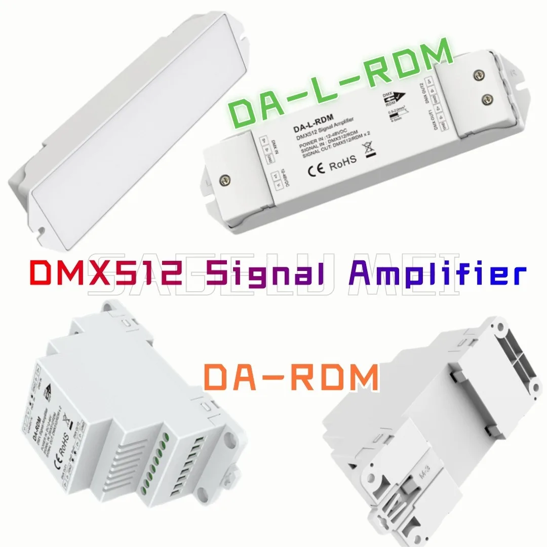 DA-RDM DA-L-RDM Skydance 2 Channels DMX&RDM Signal Amplifier DMX512 Signal Splitter Amplifier DMX Decoder Controller DC12-48V
DA-RDM DA-L-RDM Skydance 2 Channels DMX&RDM Signal Amplifier DMX512 Signal Splitter Amplifier DMX Decoder Controller DC12-48V